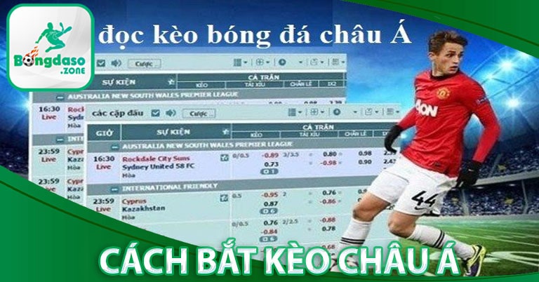 Cách bắt kèo Châu Á - Đọc kèo Châu Á