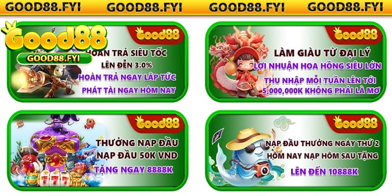 Các Loại Hình Cá Cược Tại Good88